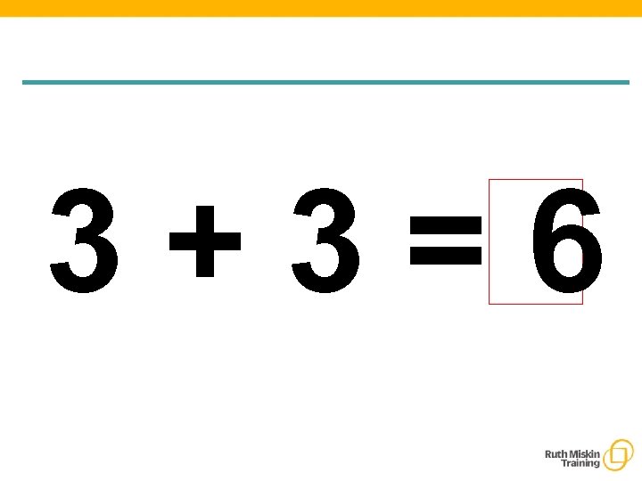 3+3=6 