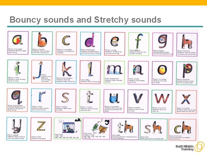 Bouncy sounds and Stretchy sounds 