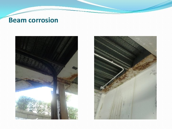 Beam corrosion 