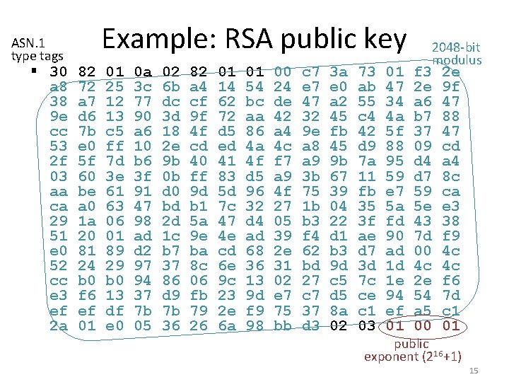 ASN. 1 type tags § 30 a 8 38 9 e cc 53 2 ASN. 1 type tags § 30 a 8 38 9 e cc 53 2