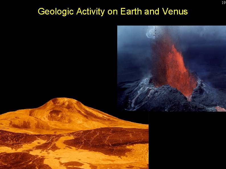 19 Geologic Activity on Earth and Venus 