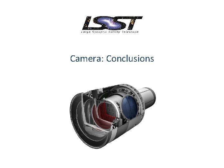 Camera: Conclusions 