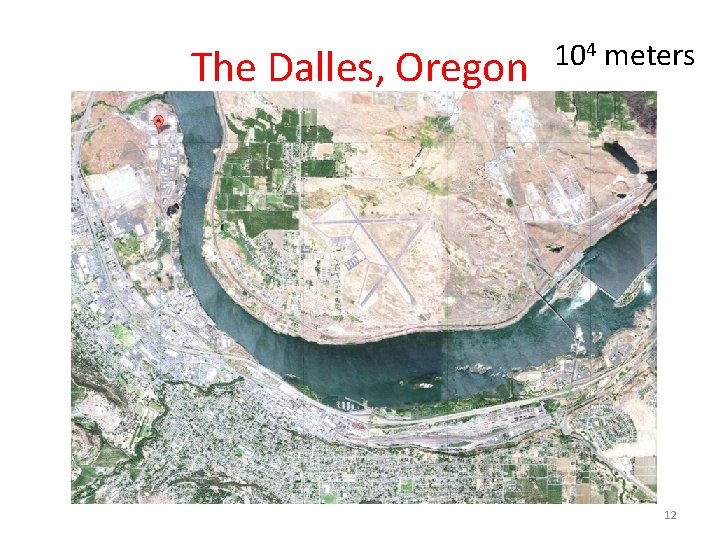 The Dalles, Oregon 104 meters 12 
