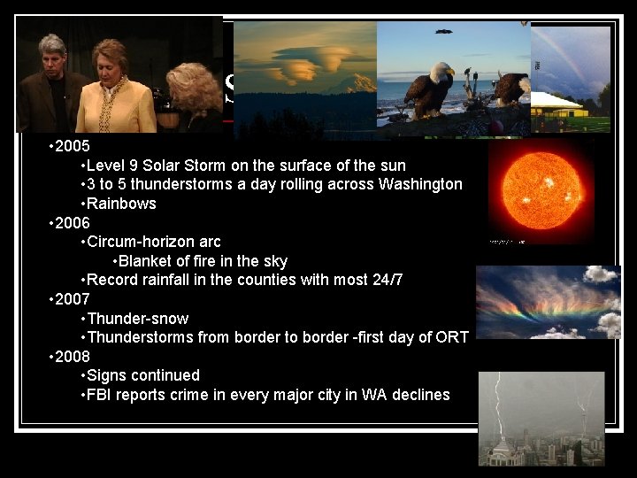 Marked by Signs & Wonders • 2005 • Level 9 Solar Storm on the Marked by Signs & Wonders • 2005 • Level 9 Solar Storm on the