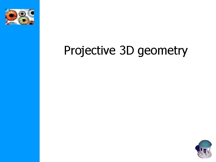 Projective 3 D geometry 
