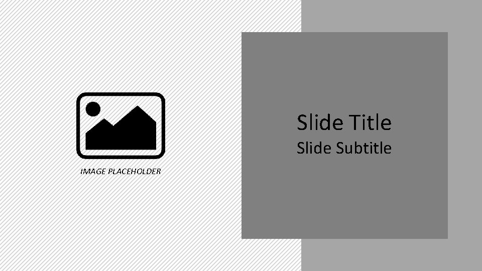 Slide Title Slide Subtitle IMAGE PLACEHOLDER 