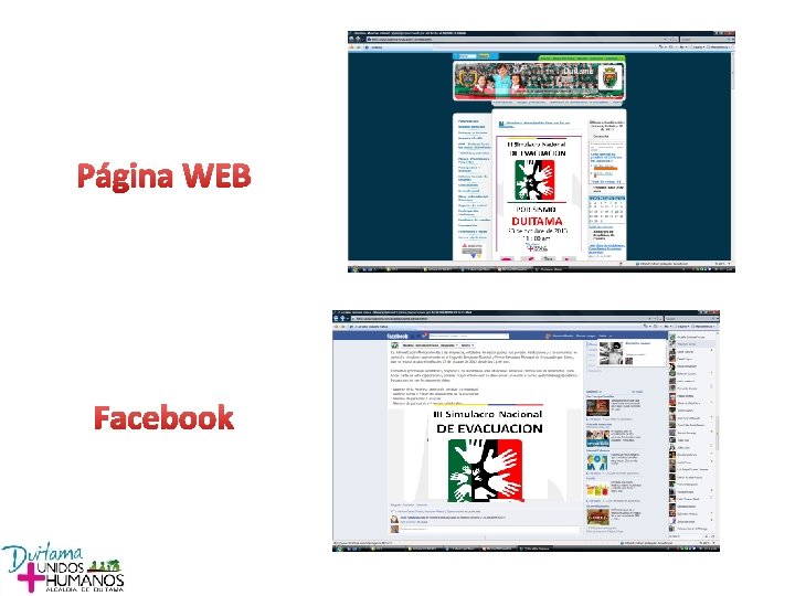 III Página WEB Facebook 
