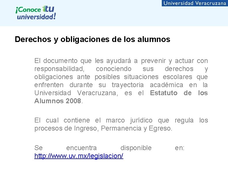 Derechos y obligaciones de los alumnos El documento que les ayudará a prevenir y