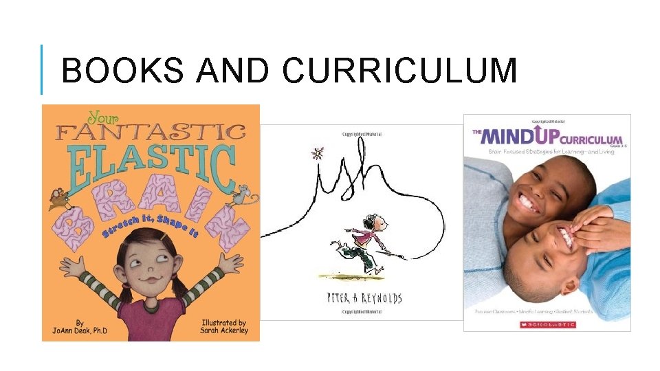 BOOKS AND CURRICULUM 