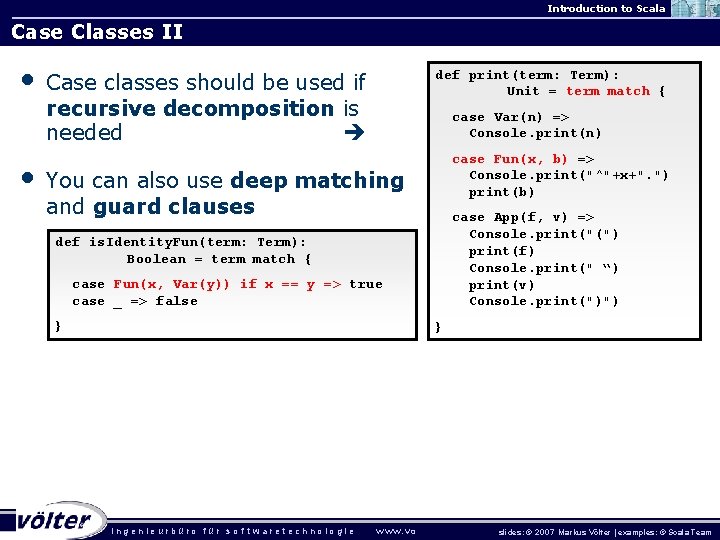 Introduction To Scala Markus Vlter Voelteracm Org Www
