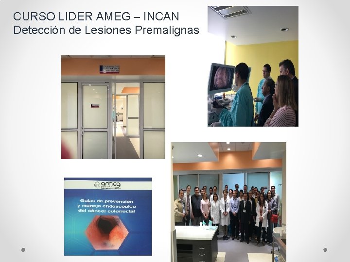 CURSO LIDER AMEG – INCAN Detección de Lesiones Premalignas 