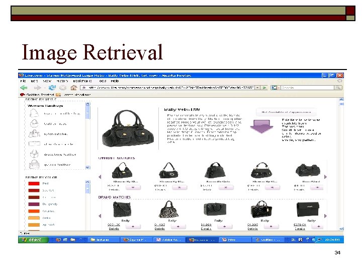 Image Retrieval 34 