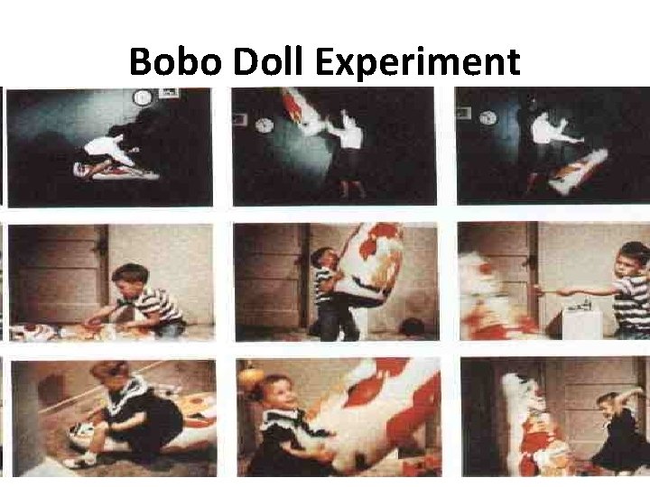 Bobo Doll Experiment 