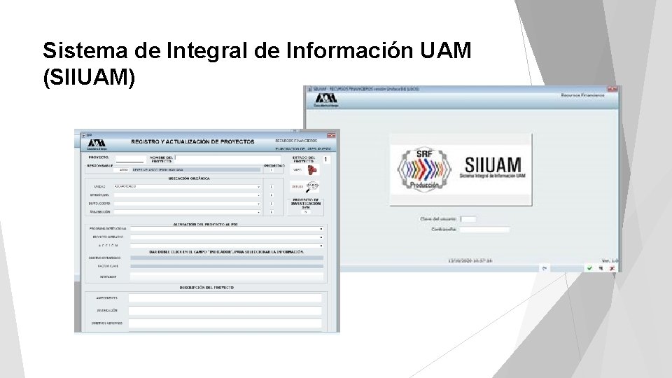 Sistema de Integral de Información UAM (SIIUAM) 