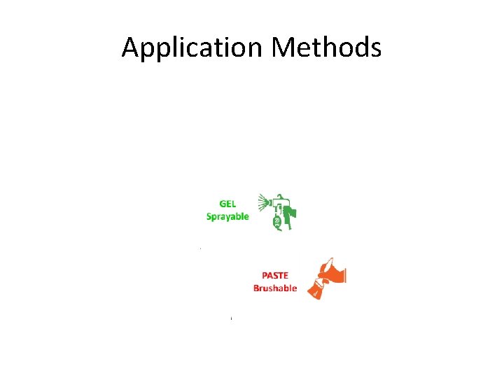 Application Methods 