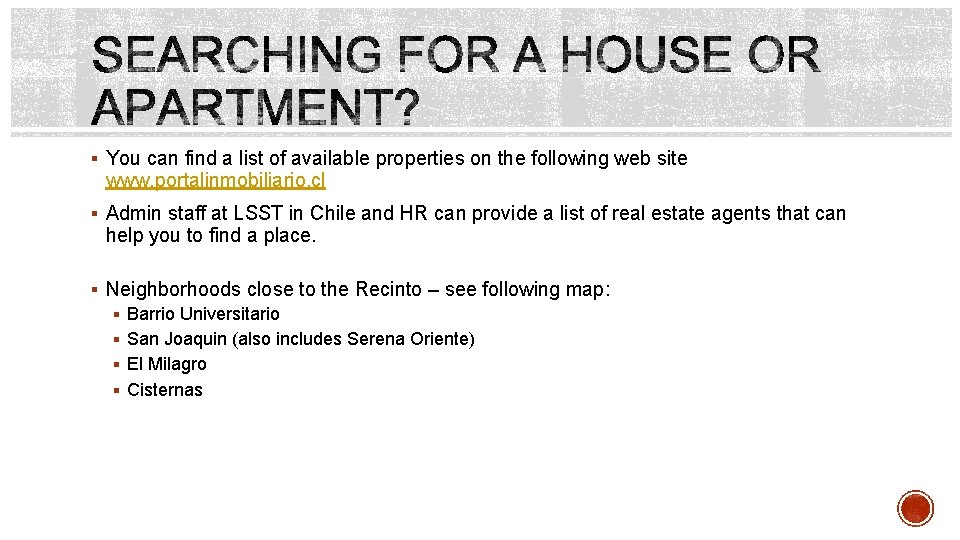 § You can find a list of available properties on the following web site § You can find a list of available properties on the following web site