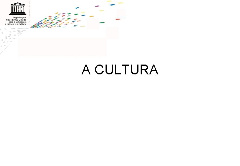 A CULTURA 