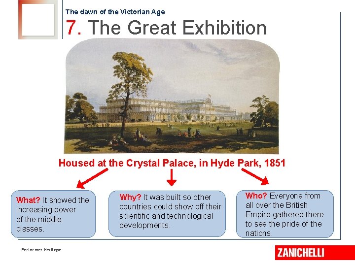 The dawn of the Victorian Age 7. The Great Exhibition Housed at the Crystal
