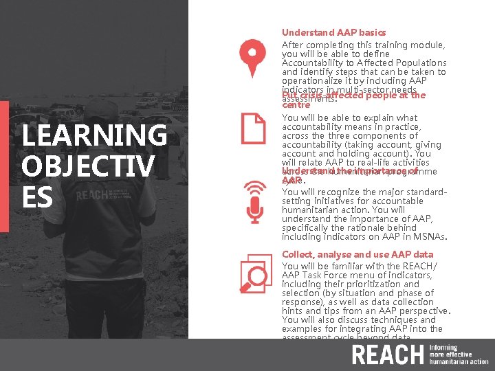 LEARNING OBJECTIV ES Understand AAP basics After completing this training module, you will be