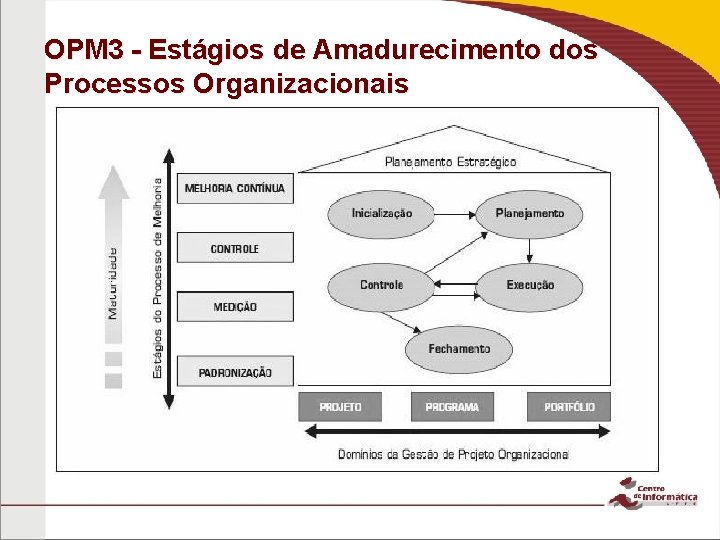 OPM 3 - Estágios de Amadurecimento dos Processos Organizacionais 