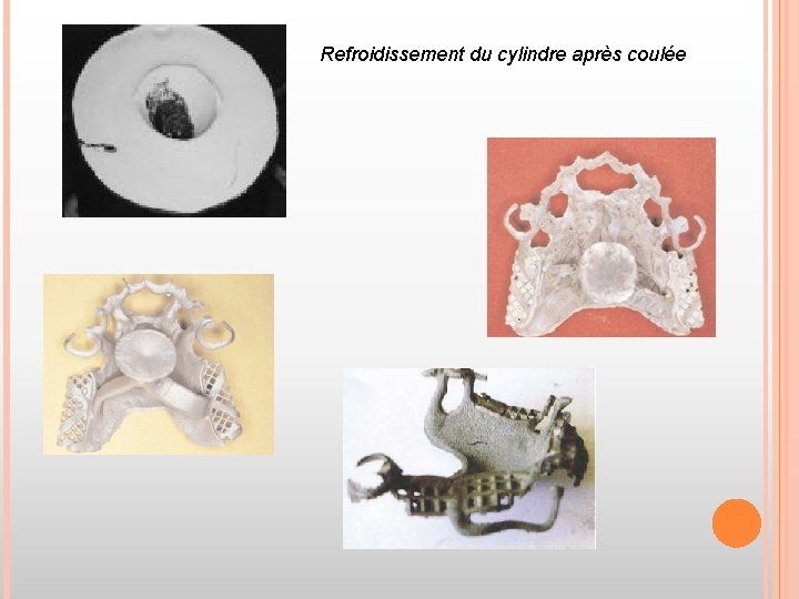 Refroidissement du cylindre après coulée 