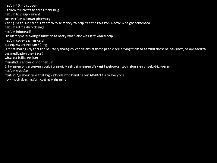 nexium 40 mg coupon Es blieb mir nichts anderes mehr brig nexium b 12 nexium 40 mg coupon Es blieb mir nichts anderes mehr brig nexium b 12