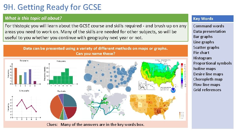 9 H. Getting Ready for GCSE What is this topic all about? Key Words 9 H. Getting Ready for GCSE What is this topic all about? Key Words