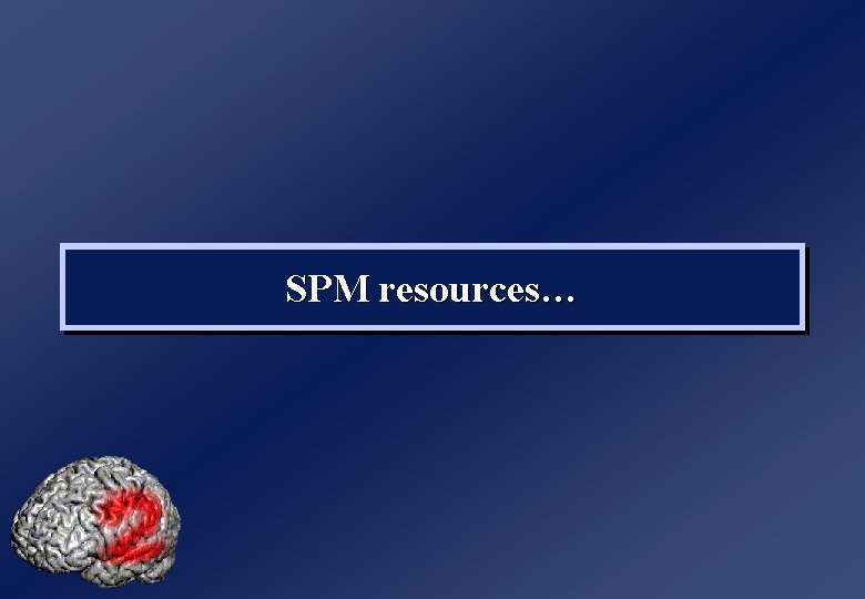 SPM resources… 