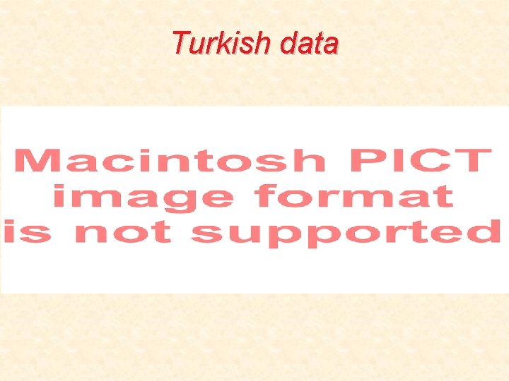 Turkish data 