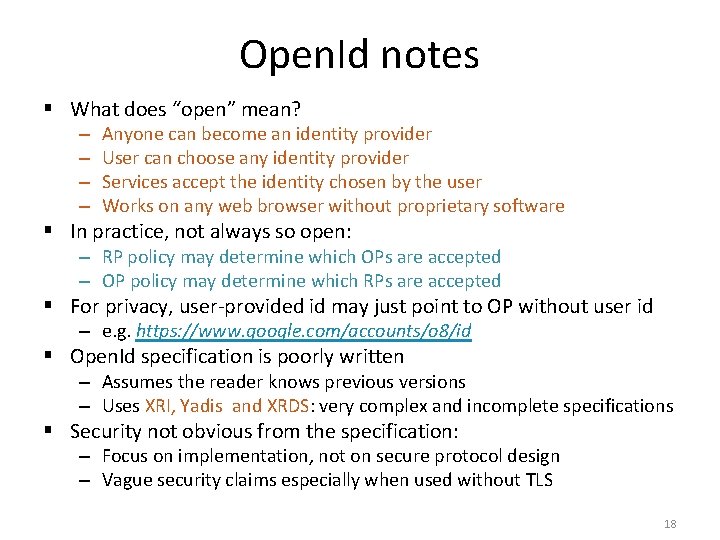 Open. Id notes § What does “open” mean? – – Anyone can become an Open. Id notes § What does “open” mean? – – Anyone can become an