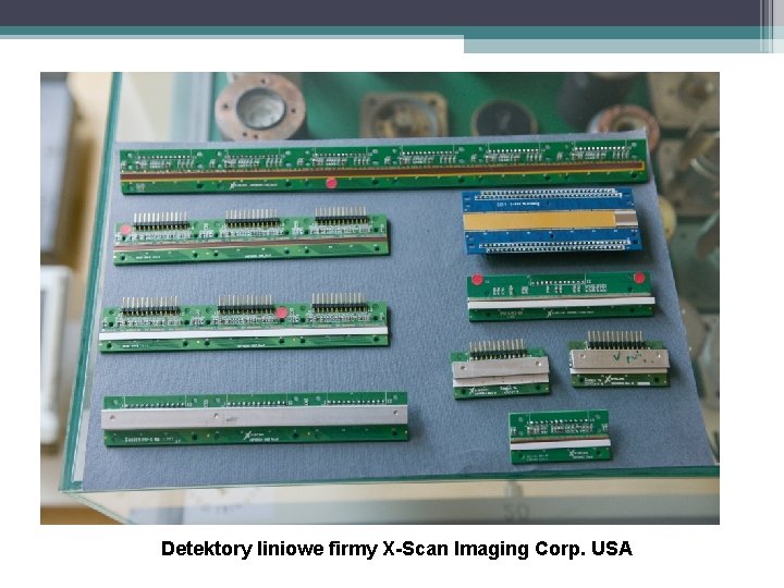 Detektory liniowe firmy X-Scan Imaging Corp. USA 