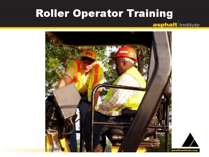 Roller Operator Training 