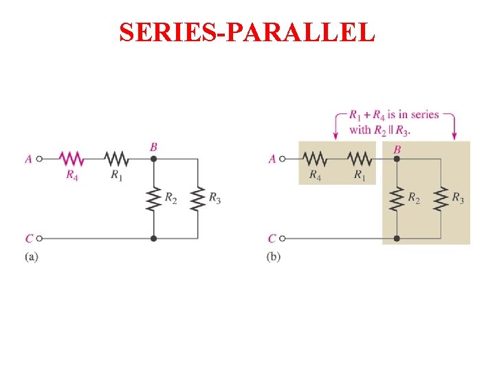 SERIES-PARALLEL SERIES-PARALLEL