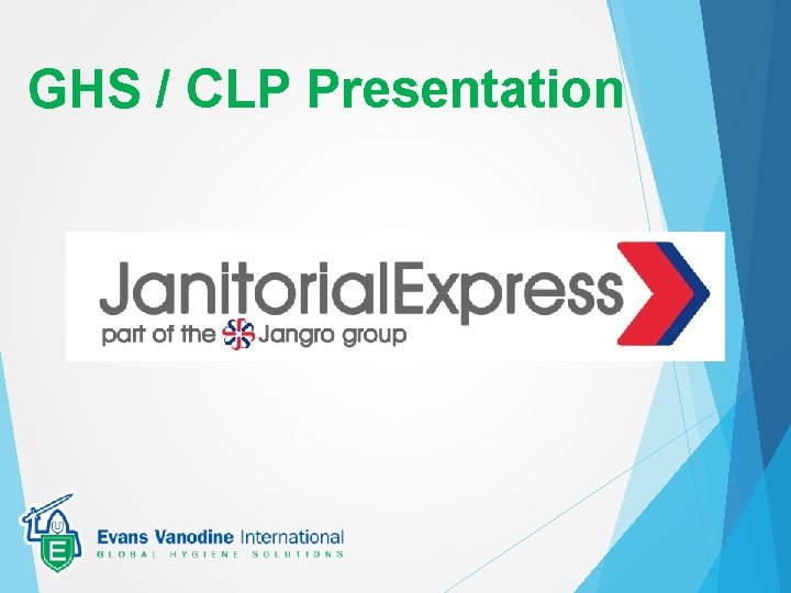 GHS / CLP Presentation 