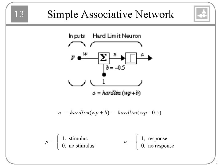 13 Simple Associative Network 2 