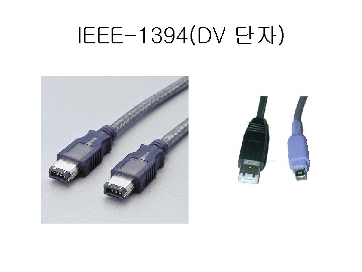 IEEE-1394(DV 단자) 