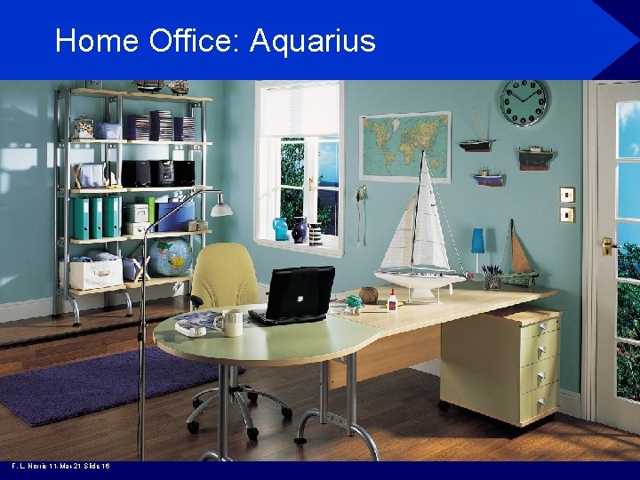 Home Office: Aquarius F. L. Norrie 11 -Mar-21 Slide 16 