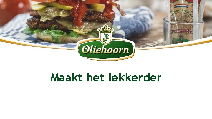 Maakt het lekkerder 