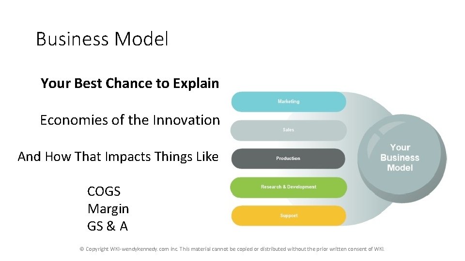 Business Model Your Best Chance to Explain Economies of the Innovation And How That Business Model Your Best Chance to Explain Economies of the Innovation And How That