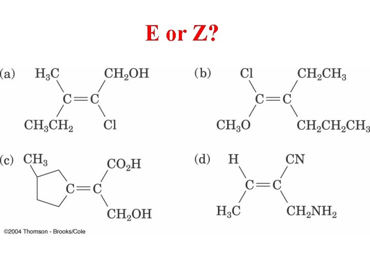 E or Z? 