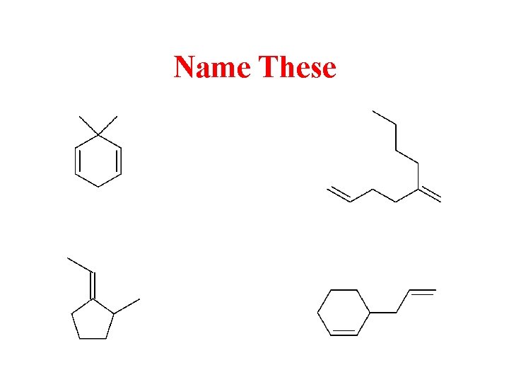 Name These 