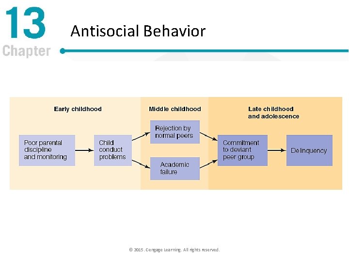 Antisocial Behavior © 2015. Cengage Learning. All rights reserved. 