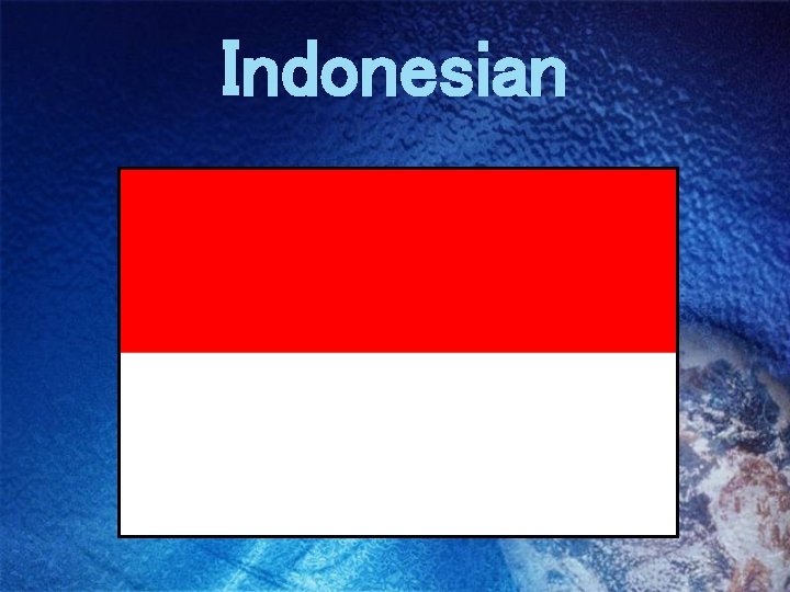 Indonesian 