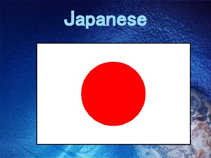 Japanese 