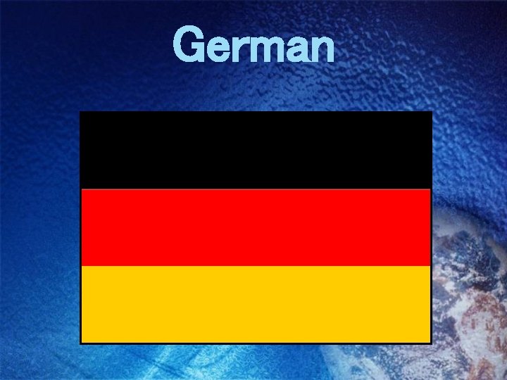 German 