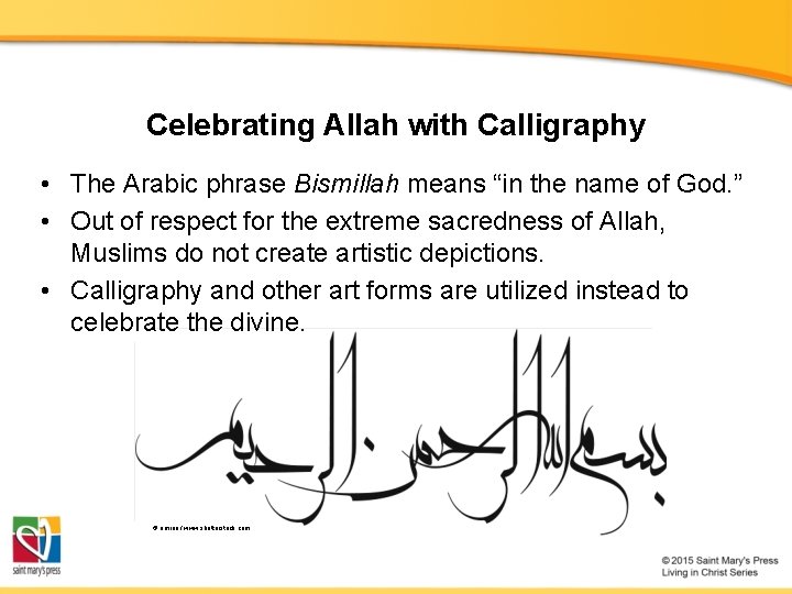Celebrating Allah with Calligraphy • The Arabic phrase Bismillah means “in the name of Celebrating Allah with Calligraphy • The Arabic phrase Bismillah means “in the name of