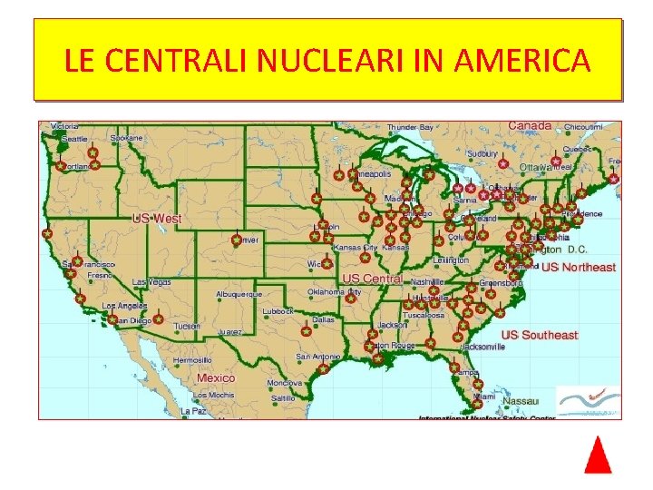 LE CENTRALI NUCLEARI IN AMERICA 