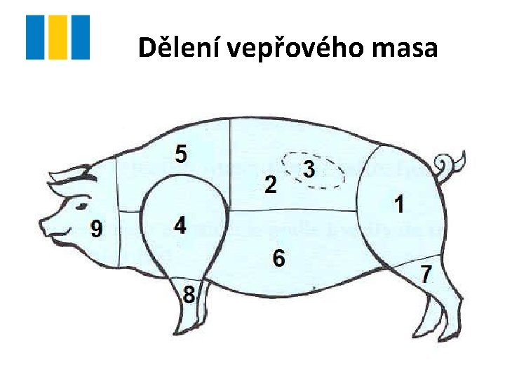 Dělení vepřového masa 