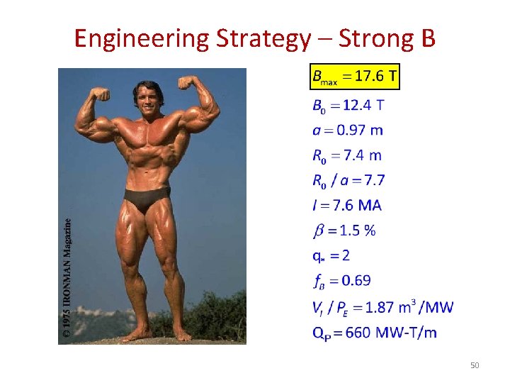 Engineering Strategy – Strong B 50 