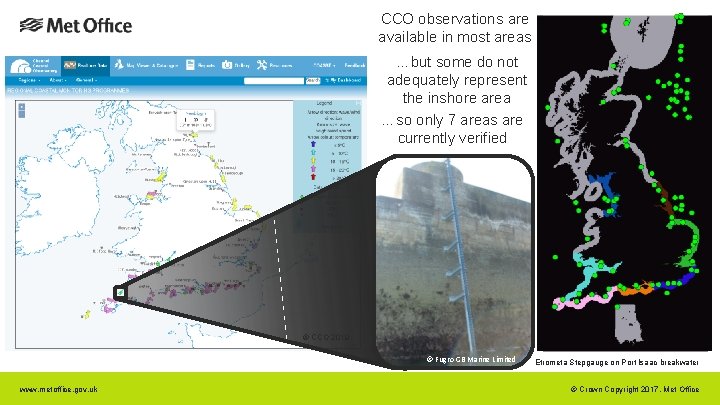 CCO observations are available in most areas …but some do not adequately represent the CCO observations are available in most areas …but some do not adequately represent the